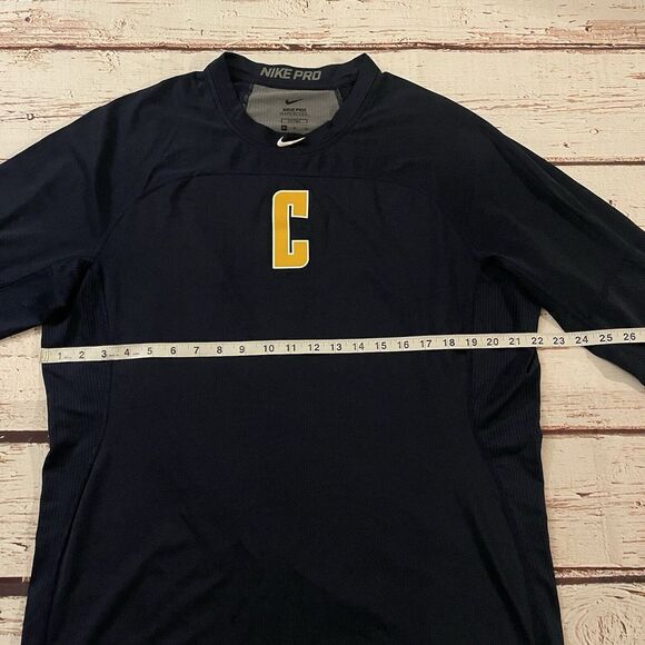 Nike‎ Pro Hypercool XL Blue Dri Fit Long Sleeve T Shirt University Chattanooga - Picture 6 of 9